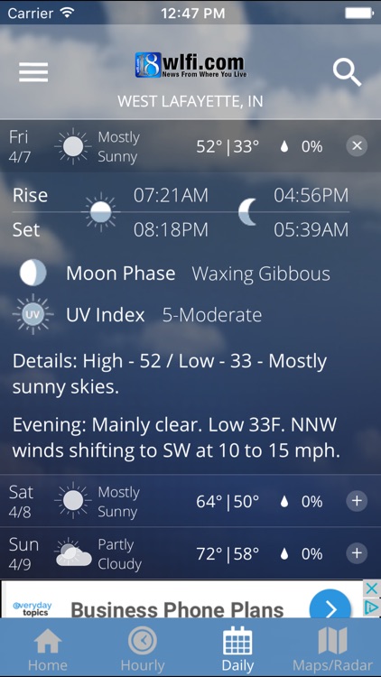 WLFI 18 Weather - Radar screenshot-3