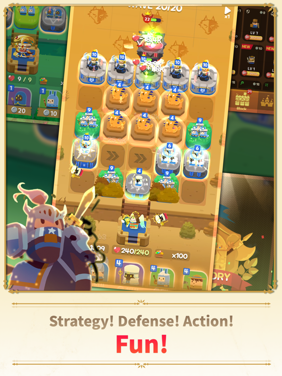 Merge Tactics: Castle Defense screenshot 3