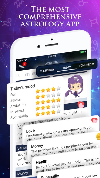 How to cancel & delete Astroguide - Horoscope & Tarot from iphone & ipad 1