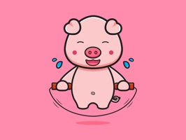 Adorable Piggy Pig Stickers