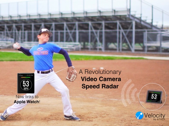 Athla Velocity: Hands-Free Speed Radar for Baseball, Softball, Tennis, Soccer and Cricket (Free) screenshot