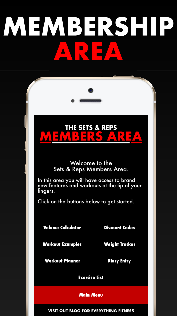 Sets  Reps - The Fitness App