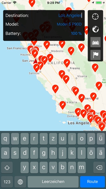 Trip for Tesla