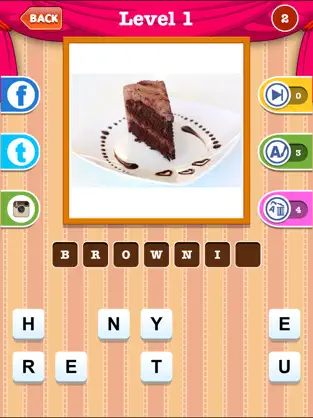 Screenshot 1 Trivia Rumble Dessert Pic Quiz iphone