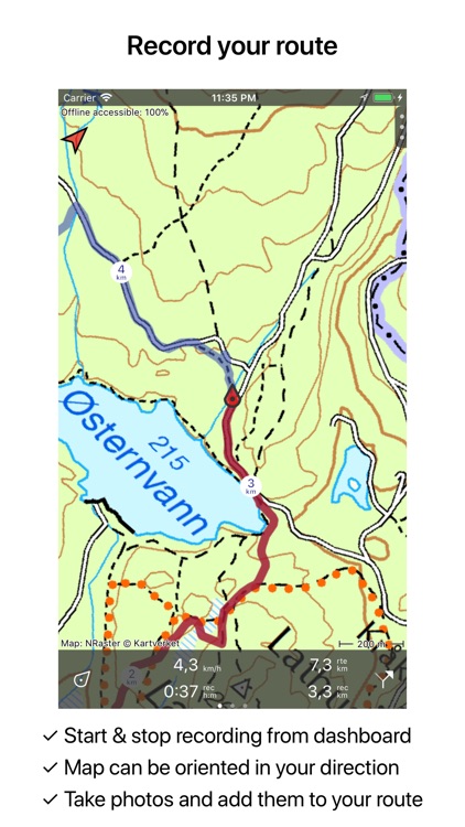 Topo GPS Norway