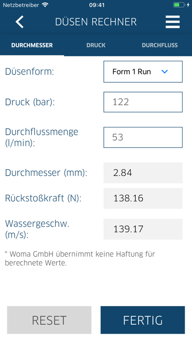 WOMA Calculator screenshot 3