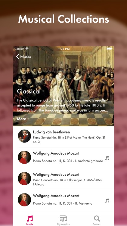 Musix - classical music screenshot-3