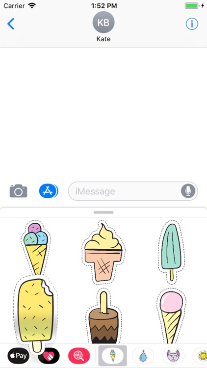 Ice Cream Stickers Pro