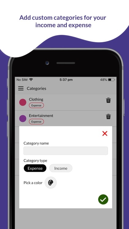 Classify expense tracker screenshot-8