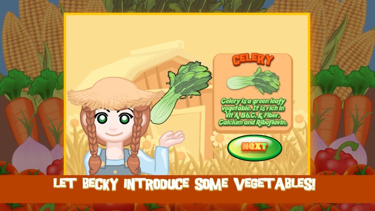 Learn Numbers and Farm Veggies
