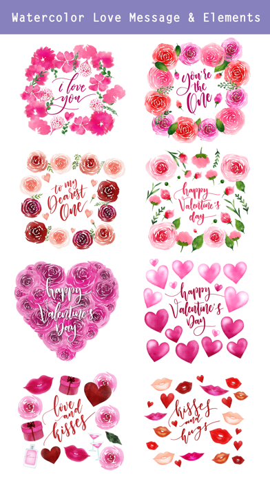 How to cancel & delete Valentine's Days Watercolor from iphone & ipad 3