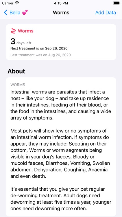 Pet Health App screenshot-5
