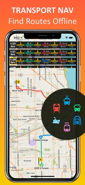 Chicago offline map & nav(圖2)-速報App