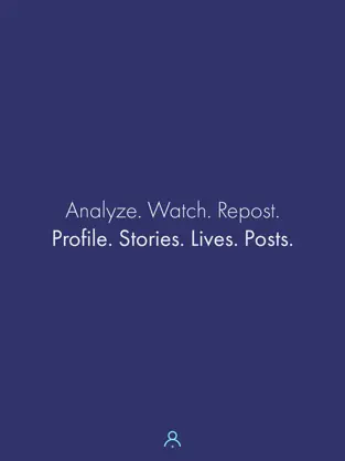 Captura de Pantalla 1 Profile Reports+ for Instagram iphone