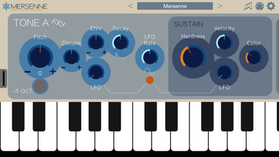 Mersenne Synthesizer Screenshot 2
