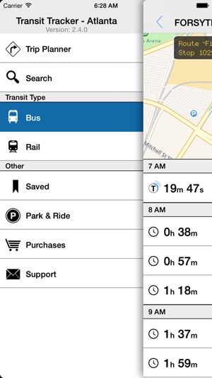 Transit Tracker - Atlanta(圖2)-速報App