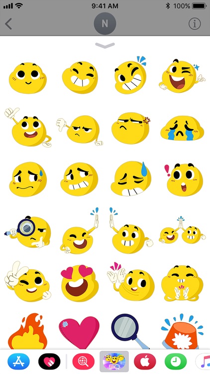 TNS Spotlight Stickers