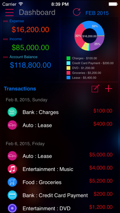 How to cancel & delete Expense Nova 2.0 : Home Budget from iphone & ipad 1