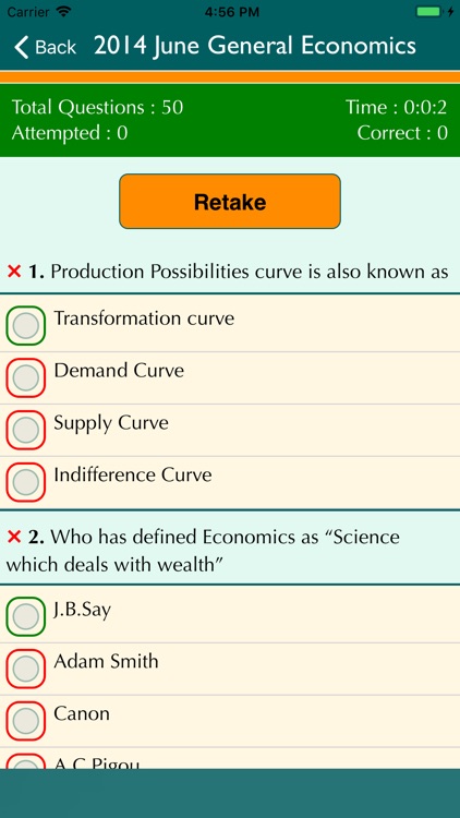 CA CPT Previous Papers