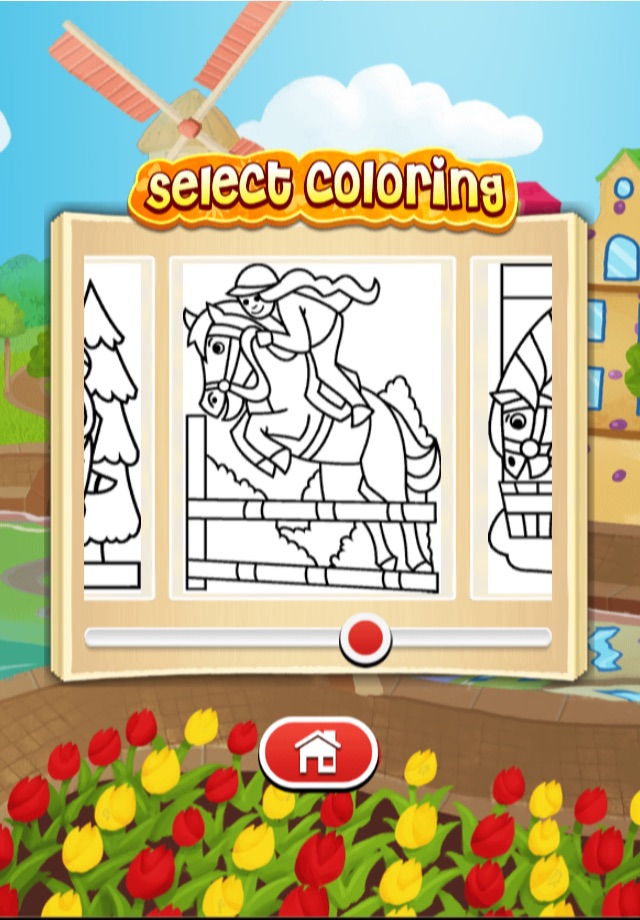 Coloring book 4 girls screenshot 3