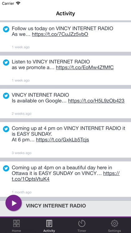 VINCY INTERNET RADIO