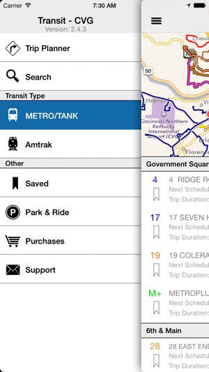 Transit Tracker - Cincinnati(圖2)-速報App