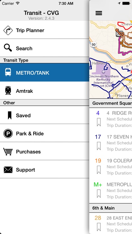 Transit Tracker - Cincinnati