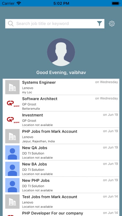 LS Job Seeker Candidate