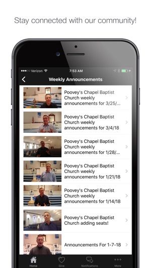 Poovey's Chapel Baptist Church(圖2)-速報App