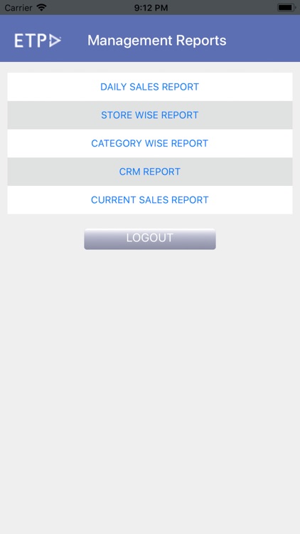 ETP Management Report