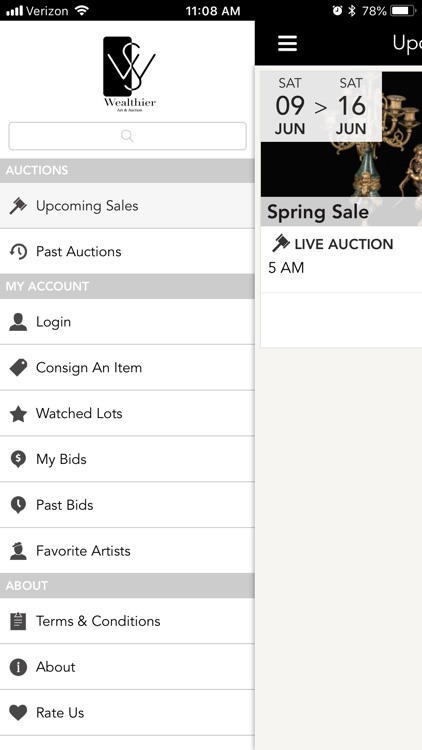 Wealthier Art & Auction screenshot-4