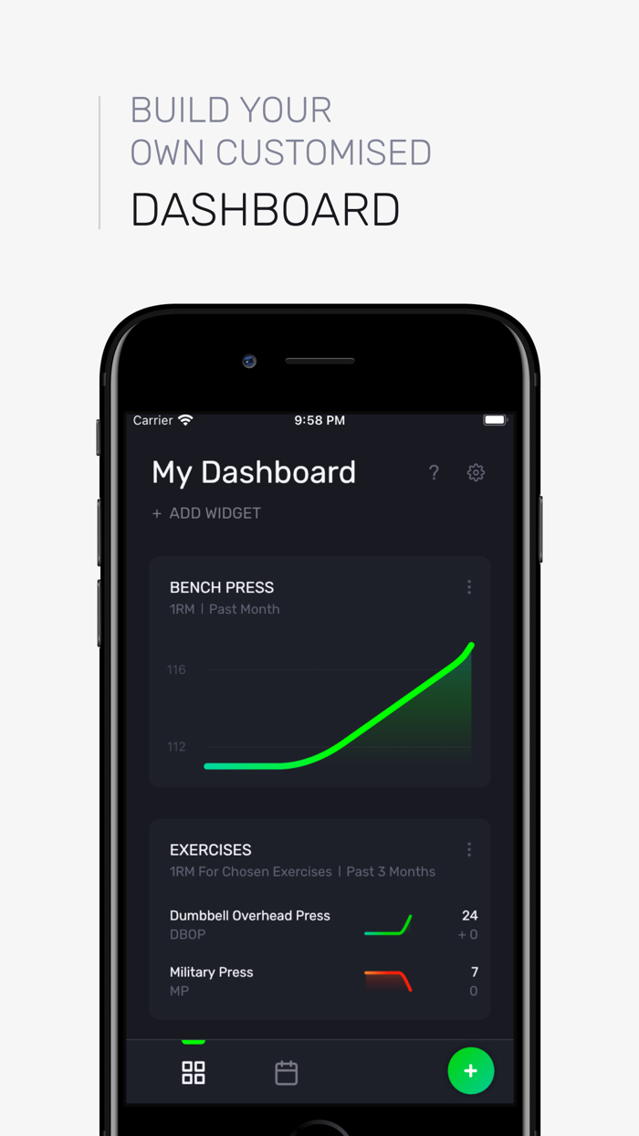 raise - Weight Lifting Tracker