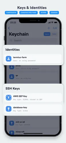 Screenshot 4 Termius: Terminal & SSH client iphone