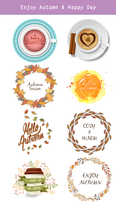 How to cancel & delete Autumn Love - Coffee & Flower & Quotes from iphone & ipad 3