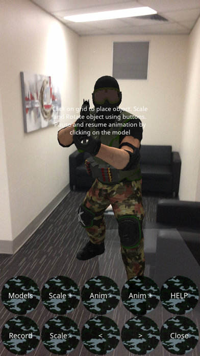 AR Character Mercenary screenshot 3