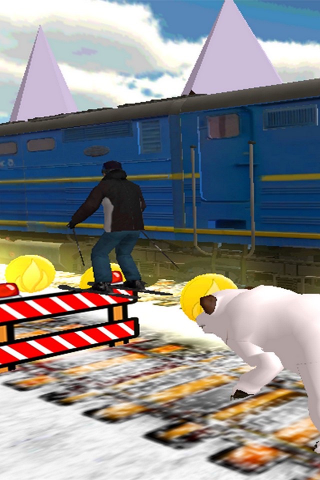 Subway Skating Surfers 3D screenshot 4