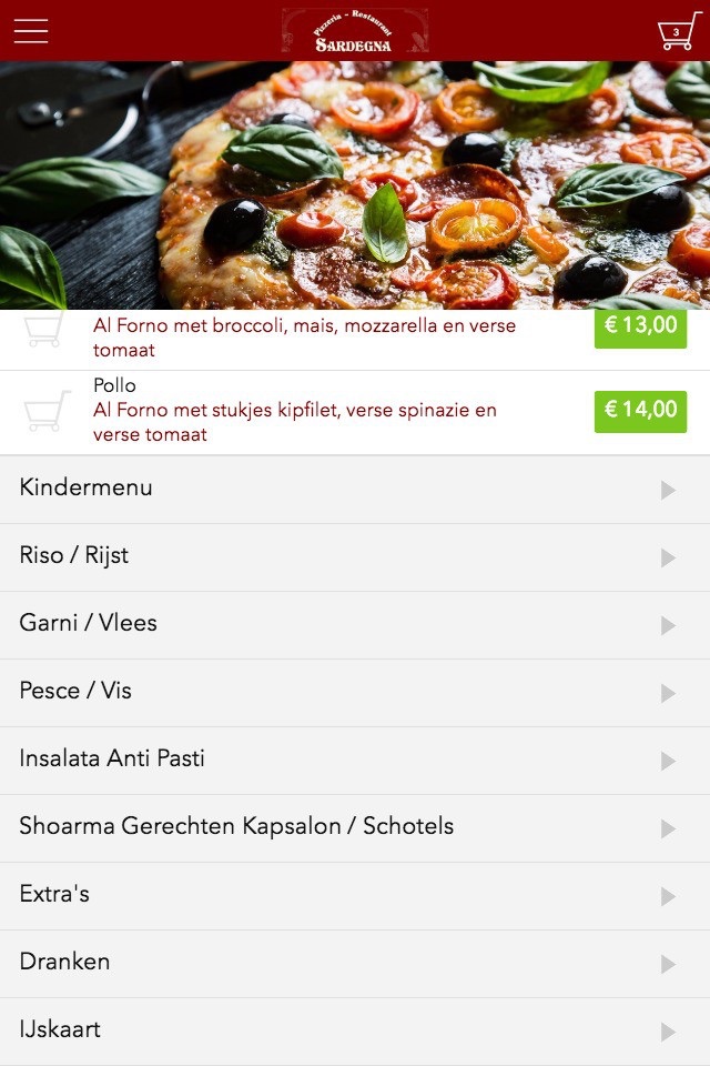 Pizzeria Sardegna screenshot 2