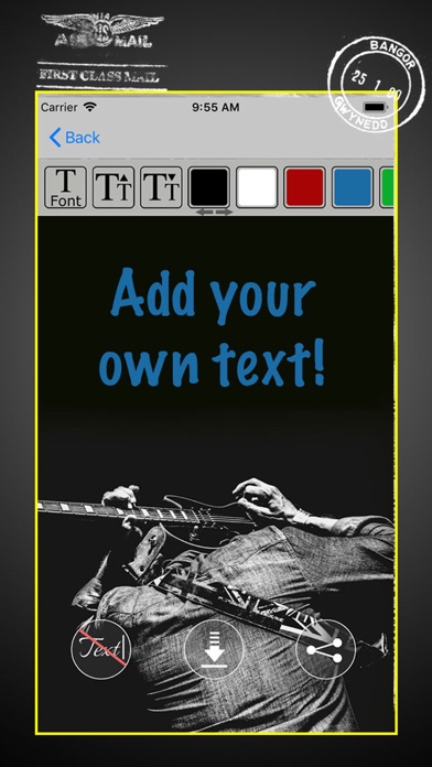 Black and White - Ecard Maker screenshot 3