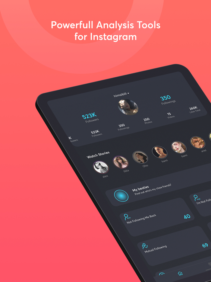 Followers Tracker  Reports Me