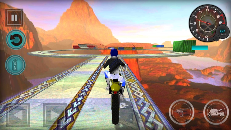 Mega Ramp Bike Stunts Sim