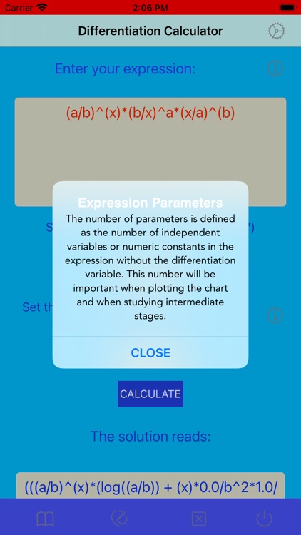 DifferentiationCalculator