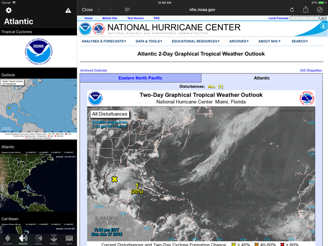 NOAA Hurricane Center HD(圖2)-速報App