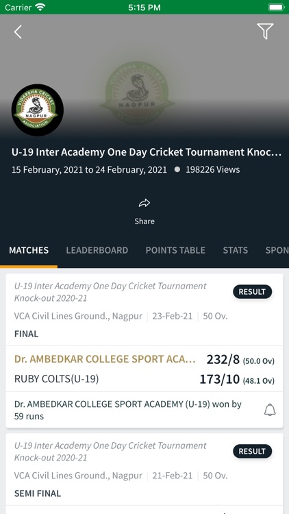 Vidarbha Cricket Association screenshot-3