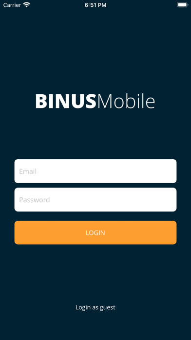 How to cancel & delete BINUS Mobile for Lecturer from iphone & ipad 2