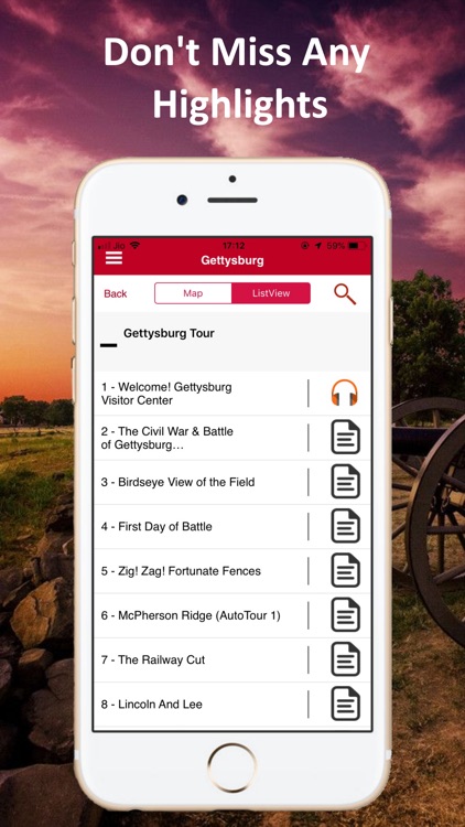 Gettysburg Battle Auto Tour