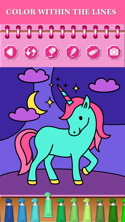 Pony Princess Coloring Book