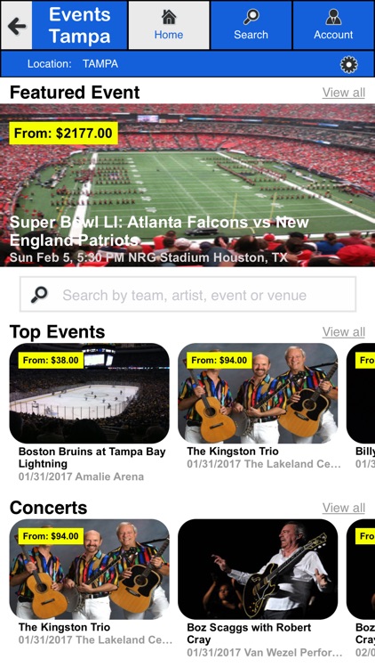 Events Tampa