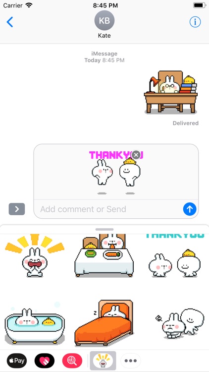 Bunny Pixel Cutie Animated