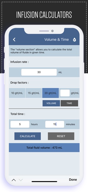 Infusion Calculator(圖3)-速報App