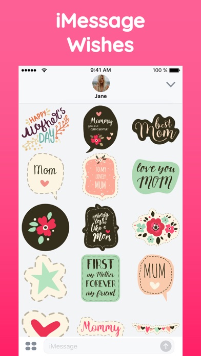 Mother's Day Love Stickers App screenshot 3